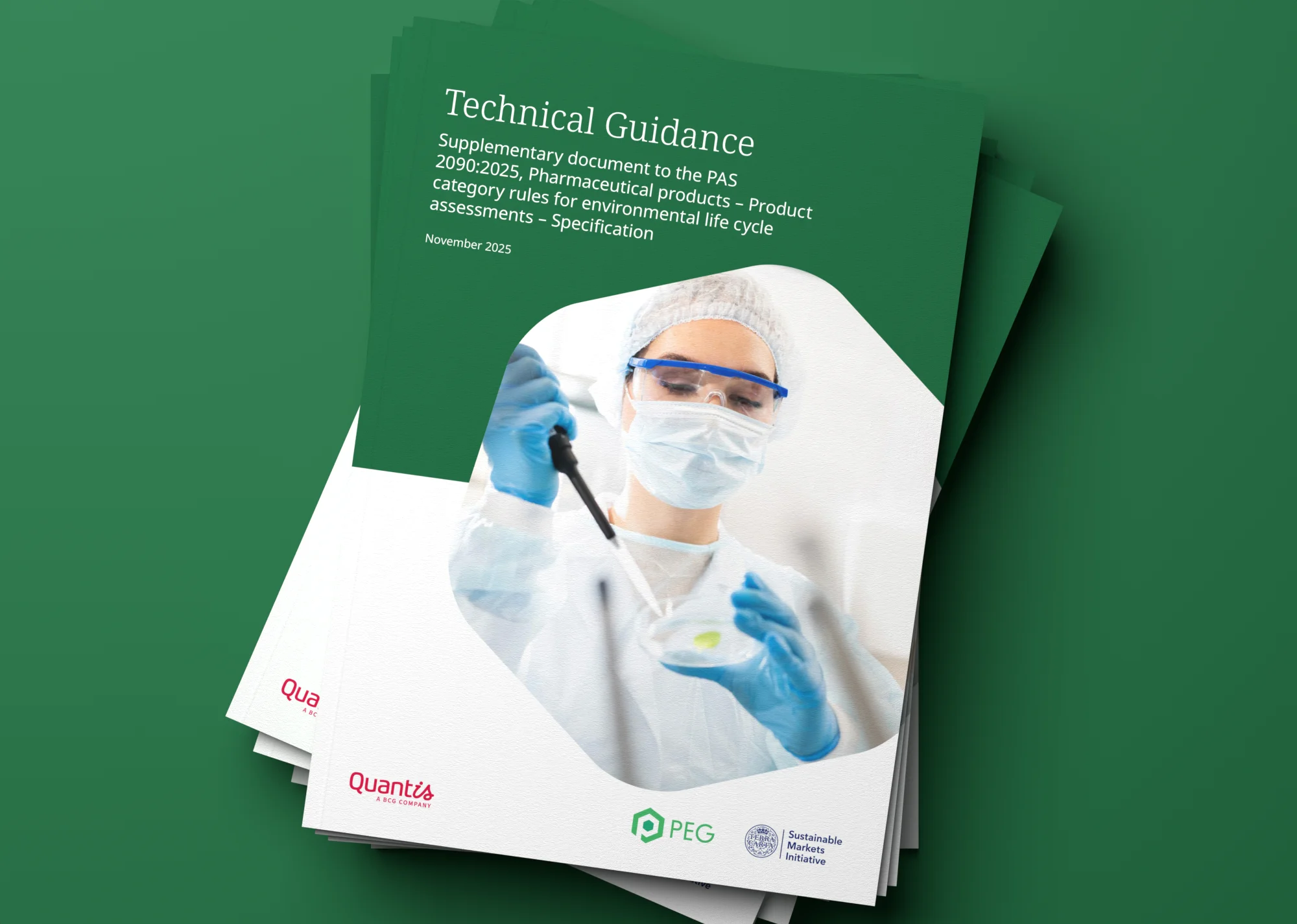 PAS2090-studio PAS 2090:2025 Technical Guidance doc mock up render